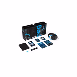 Newskill Gaming Sylvanus PRO Auricolare Cablato A Padiglione Nero, Blu - Vista aggiuntiva 4