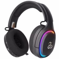 Newskill Gaming NS-HS-ATONV2 cuffia e auricolare Cuffie Con cavo e senza cavo A Padiglione Nero - Vista aggiuntiva 4