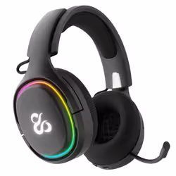 Newskill Gaming NS-HS-ATONV2 cuffia e auricolare Cuffie Con cavo e senza cavo A Padiglione Nero - Vista aggiuntiva 5