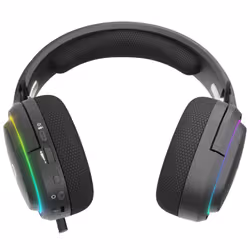 Newskill Gaming NS-HS-ATONV2 cuffia e auricolare Cuffie Con cavo e senza cavo A Padiglione Nero - Vista aggiuntiva 7