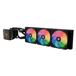 Nfortec NF-SFAN-SEDNA-360-BLACK sistema di raffreddamento per computer Processore Raffreddatore di liquidi tutto in uno 36 cm Nero