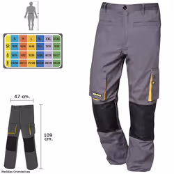 Wolfpack 15017105 pantalon de protection
