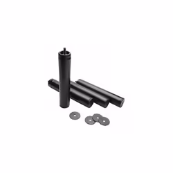 Set di gambe rotonde per rete - Per rete. - 4 unità - Misure: 25 cm. - Diametro: 50 mm. - Filettatura metrica 10. - Gambe per ...