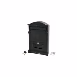 Cassetta postale da giardino Palace in alluminio pressofuso grigio antracite 255 x 410 x 90 mm. Caratteristiche aggiuntive: M ...