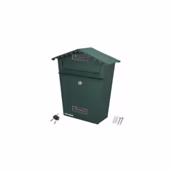 Cassetta postale da esterno House Green 330 x 125 x 365 (H) mm. Caratteristiche aggiuntive: Misure (larghezza x altezza x pro ...