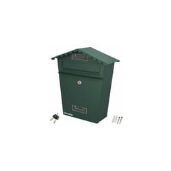 Wolfpack - Cassetta postale da esterno House Green 330 x 125 x 365 (h) mm.