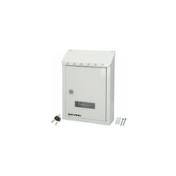 Wolfpack - Cassetta postale per esterno residenza 205 x 300 x 70 mm. Bianco