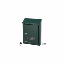 Cassetta postale esterna Residence 205 x 300 x 70 mm. Verde Caratteristiche aggiuntive: Misure (larghezza x altezza x profond ...