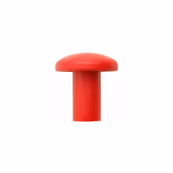 Funghi di plastica - Sacchetto da 250 unità. - In plastica. - Utilizzo: costruzione.