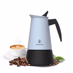 Eleganza e qualità: moka in acciaio inox di alta qualità con un design elegante, per preparare dei caffè dalla corposità e da ...