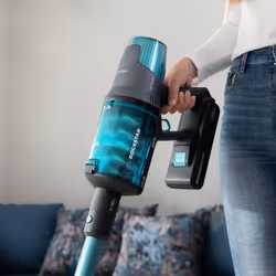 Cecotec Conga Rockstar 7500 Astral ErgoWet Animal T Aspirapolvere a bastone 2 in 1 Batteria Secco e bagnato Senza sacchetto 680 W Nero, Grigio, Turchese - Vista aggiuntiva 8