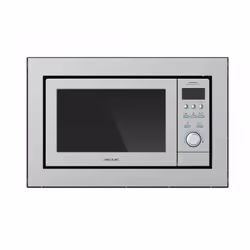 Cecotec 01390, Da incasso, Microonde con grill, 25 L, 900 W, Display incorporato, Pulsanti, Manopola