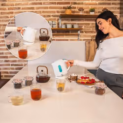 Cecotec Thermosense 140 bollitore elettrico 1 L 2200 W Bianco - Vista aggiuntiva 5