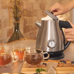 Cecotec Thermosense 620 Retro Steel bollitore elettrico 1,7 L 2200 W Acciaio inox - Vista aggiuntiva 3