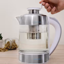 Cecotec ThermoSense 370 bollitore elettrico 1,7 L 2200 W Grigio, Acciaio inox, Trasparente, Bianco - Vista aggiuntiva 8