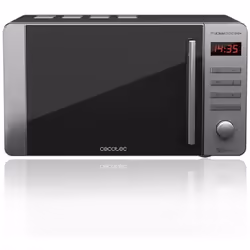 Cecotec ProClean 5010 Inox, Superficie piana, Solo microonde, 20 L, 700 W, Display incorporato, LED