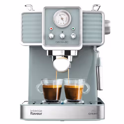 Cecotec Power Espresso 20 Tradizionale, Macchina per espresso, 1,5 L, 1350 W, Acciaio inox