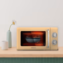 Cecotec 01708 forno a microonde Beige, Acciaio inox Microonde con grill Superficie piana 20 L 700 W - Vista aggiuntiva 4