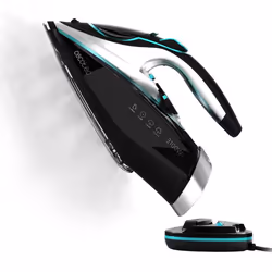 Cecotec IronHero 3100 Cordless Ferro a vapore Piastra anodizzata ultra-scorrevole Turbo Pro 3100 W Nero, Bianco - Vista aggiuntiva 4