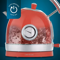 Cecotec Thermosense 420 bollitore elettrico 1,8 L 2200 W Cromo, Rosso - Vista aggiuntiva 8