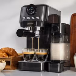 Cecotec Power Espresso 20 Steel Pro Latte Automatica/Manuale Macchina per espresso 1,3 L - Vista aggiuntiva 8