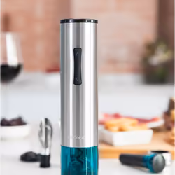 Cecotec 02310 cavatappo Apribottiglia di vino elettrico Blu, Acciaio inox - Vista aggiuntiva 4