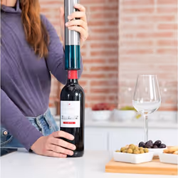 Cecotec 02310 cavatappo Apribottiglia di vino elettrico Blu, Acciaio inox - Vista aggiuntiva 5
