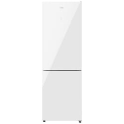 Cecotec - Frigorifero combinato de vetro white con 322 litri de capacità, 185 e 60 cm de larghezza, classe e, Multi Air Flow system, total No frost y