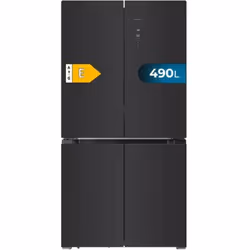 Frigorifero a 4 porte con 490 Ldi capacità. Il design della Cross Door consente di aprire por zone, garantendo una maggiore p ...