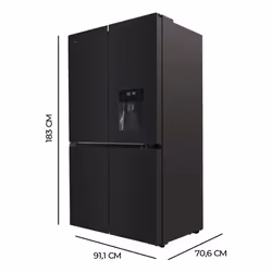 Cecotec Bolero CoolMarket 4D 564 frigorifero side-by-side Libera installazione 564 L E Nero - Vista aggiuntiva 2
