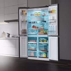 Cecotec Bolero CoolMarket 4D 564 frigorifero side-by-side Libera installazione 564 L E Nero - Vista aggiuntiva 5