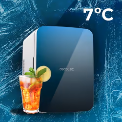 Cecotec 02698 frigorifero Libera installazione 10 L E Blu, Bianco - Vista aggiuntiva 5