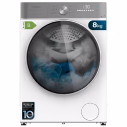 Lavasciuga con capacità di 8 kg - 5 kg e 1400 giri/min, 16 programmi, motore Inverter Plus, Classe B, SteamMax, OnSmart, SpaC ...
