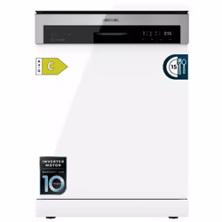 Cecotec Bolero Aguazero 6500 C, A scomparsa parziale, Dimensione massima (60 cm), Bianco, Nero, Touch, 15 coperti