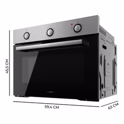 Cecotec 02824 forno 56 L 2600 W Nero, Acciaio inox - Vista aggiuntiva 3