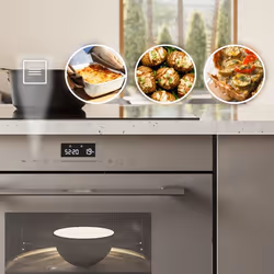 Cecotec Bolero Hexa MW703800 Glass Grey Grigio Microonde con grill Da incasso 34 L - Vista aggiuntiva 8
