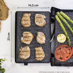 Cecotec Rock´nGrill 750 Full Open Griglia di contatto - Vista aggiuntiva 5