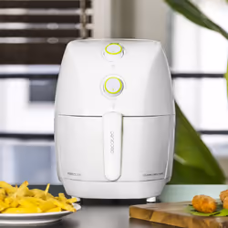 Cecotec Cecofry Compact Rapid White Singolo 1,5 L Indipendente 900 W Friggitrice ad aria calda Bianco - Vista aggiuntiva 6