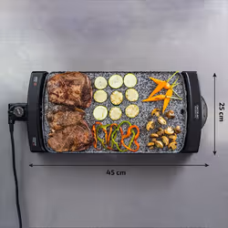 Cecotec 03053 griglia per raclette 2150 W Nero, Grigio