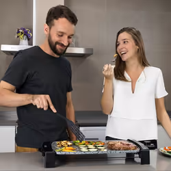 Cecotec 03053 griglia per raclette 2150 W Nero, Grigio
