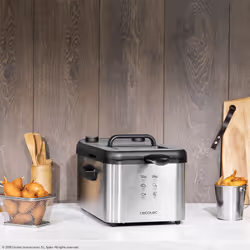 Cecotec CleanFry Infinity 3000 Singolo Indipendente 2400 W Friggitrice Acciaio inox - Vista aggiuntiva 7