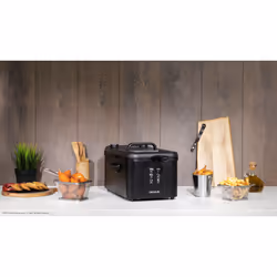 Cecotec CleanFry Infinity 3000 Singolo 3 L Indipendente 2400 W Friggitrice Nero - Vista aggiuntiva 5