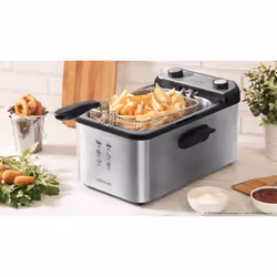 Cecotec CleanFry Infinity 3000 Singolo 5,6 L Indipendente 2400 W Friggitrice Nero, Acciaio inox - Vista aggiuntiva 6