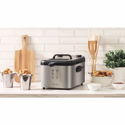 Cecotec CleanFry Infinity 3000 Singolo 5,6 L Indipendente 2400 W Friggitrice Nero, Acciaio inox - Vista aggiuntiva 8