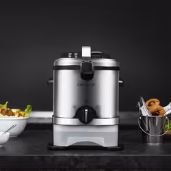 Cecotec CleanFry Infinity 3000 ProFilter Singolo 2400 W Friggitrice Nero, Acciaio inox