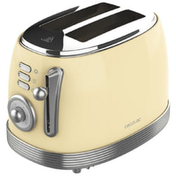 Cecotec Vintage 800 6 2 fetta/e 850 W Giallo