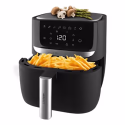 Cecotec 03214 friggitrice Singolo 5,5 L Indipendente 1700 W Friggitrice ad aria calda Nero, Acciaio - Vista aggiuntiva 2