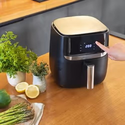 Cecotec 03214 friggitrice Singolo 5,5 L Indipendente 1700 W Friggitrice ad aria calda Nero, Acciaio - Vista aggiuntiva 7