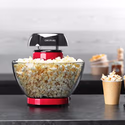Cecotec 03262 macchina per popcorn Trasparente, Rosso 3 min 1200 W - Vista aggiuntiva 3
