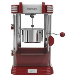 Cecotec - Macchina per Popcorn Elettrica Fun&Taste P'Corn Classic. Popcorn Maker, 300 w, Design Retrò, Pentola in Acciaio Inossidabile da 500 ml,